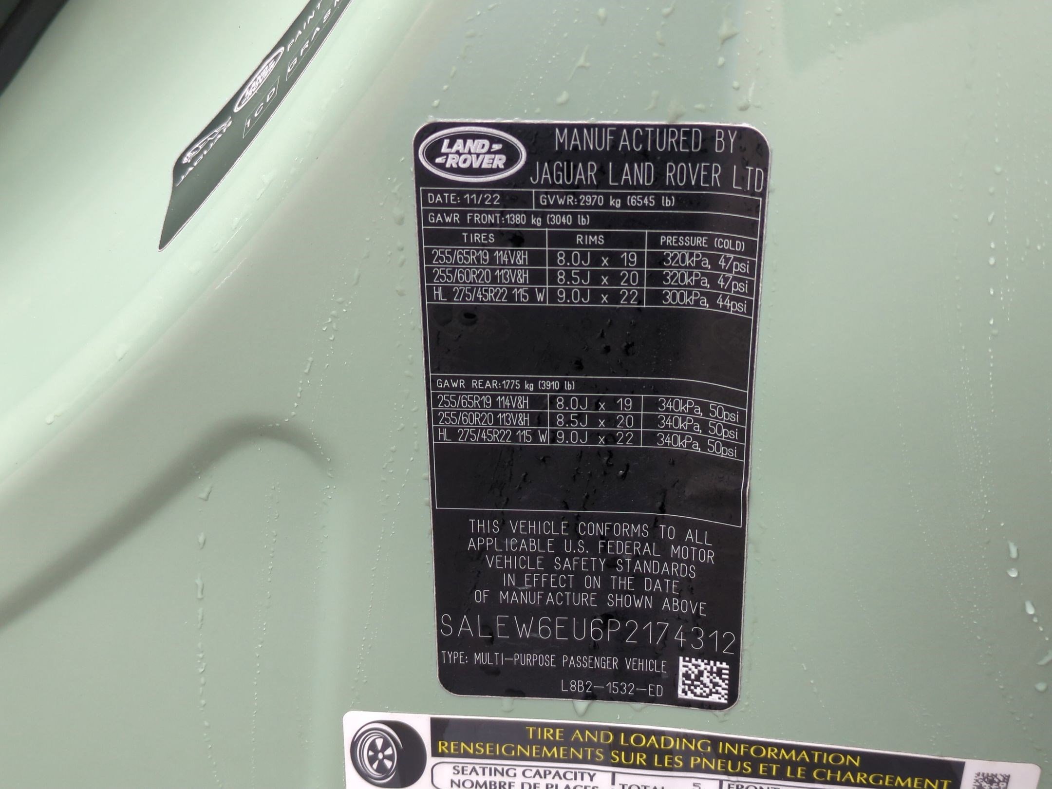 2023 Land Rover Defender 110 75th Limited Edition