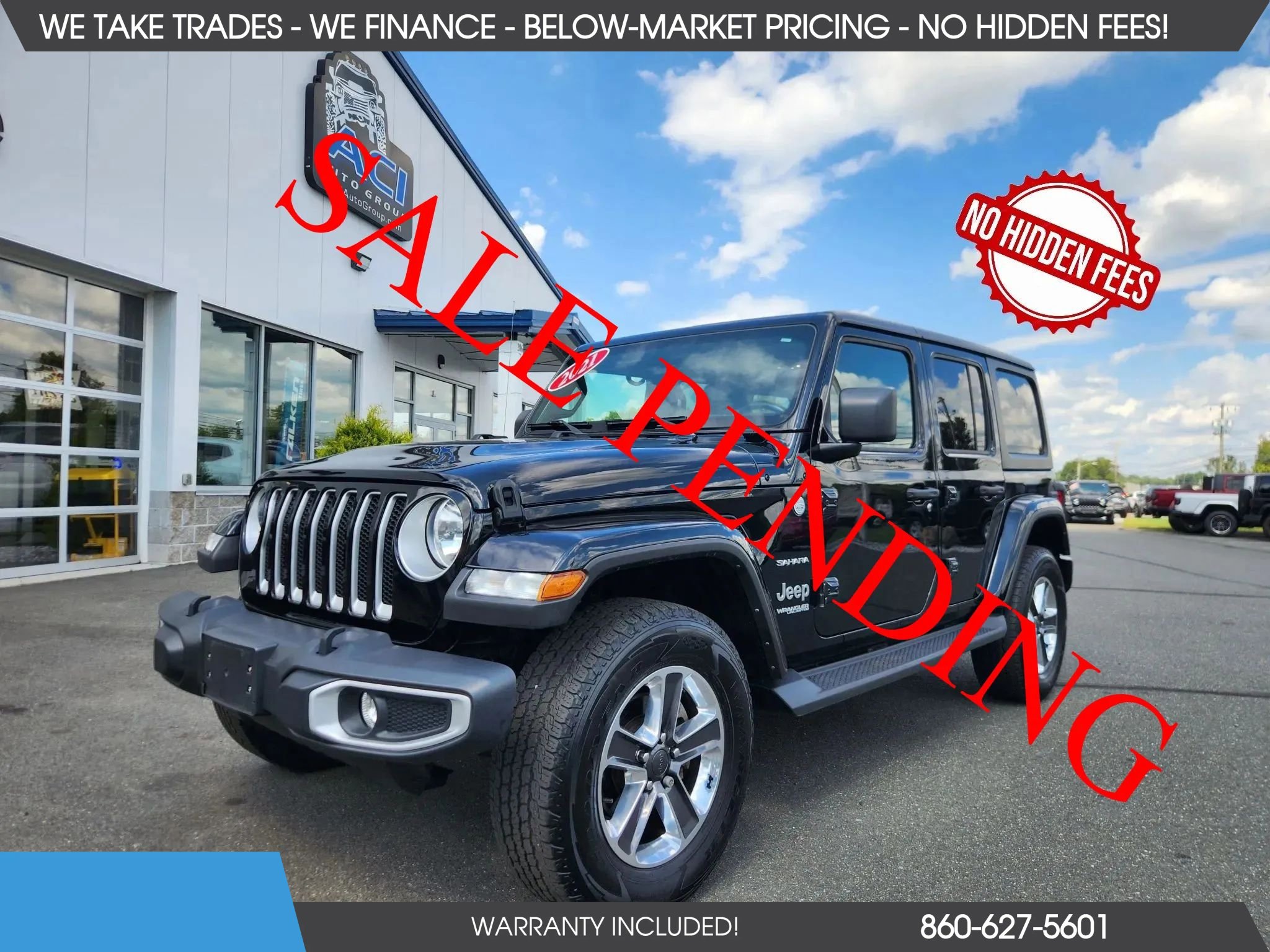 Used 2021 Jeep Wrangler Unlimited Sahara w/ Cold Weather Group
