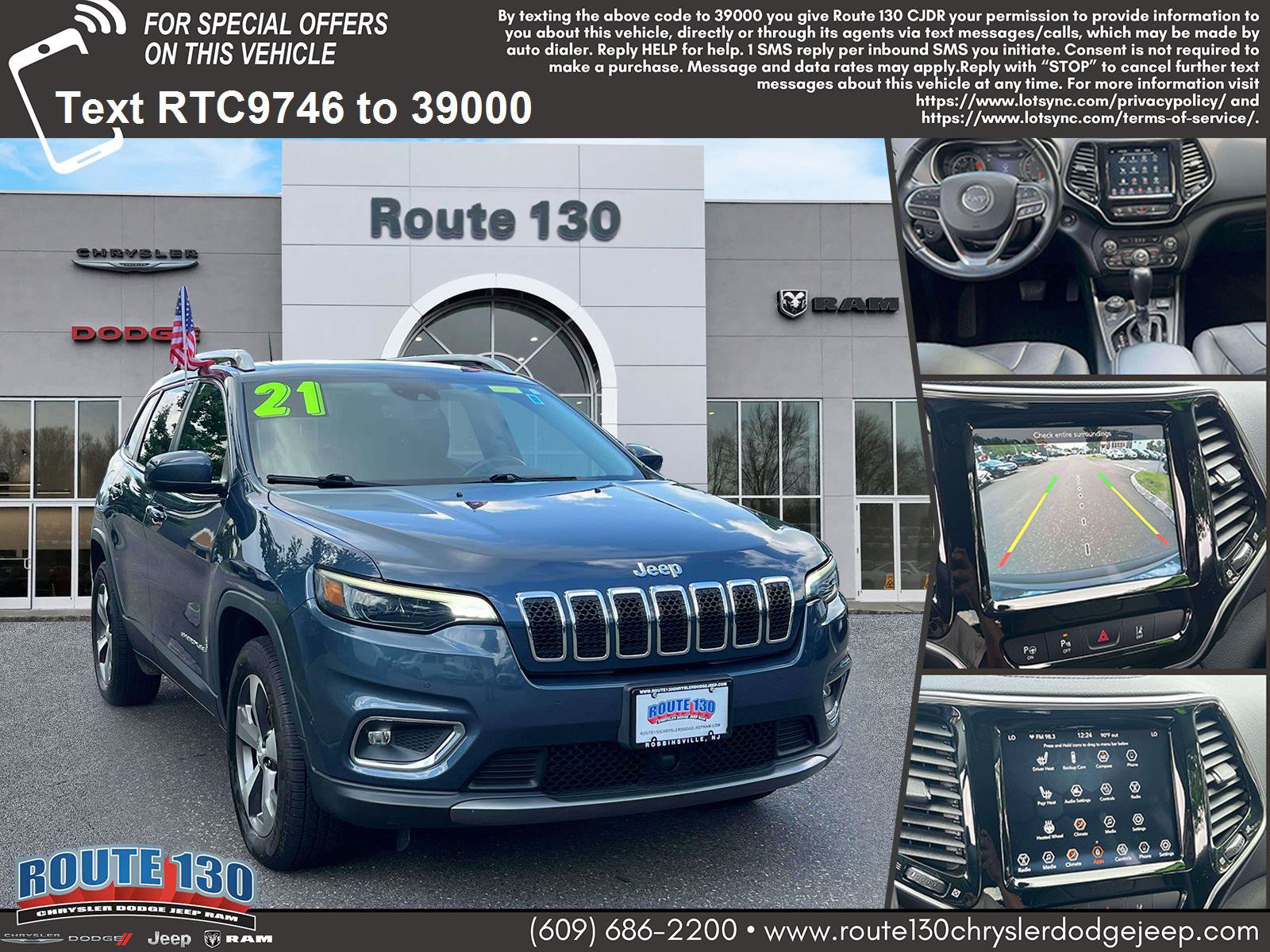 Used 2021 Jeep Cherokee Limited w/ Mopar Interior Package