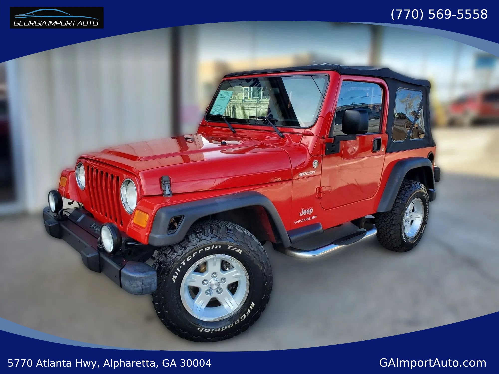 Used 2006 Jeep Wrangler Sport