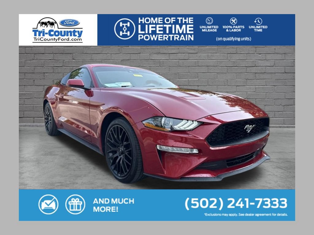 Used 2021 Ford Mustang Premium w/ Wheel & Stripe Package