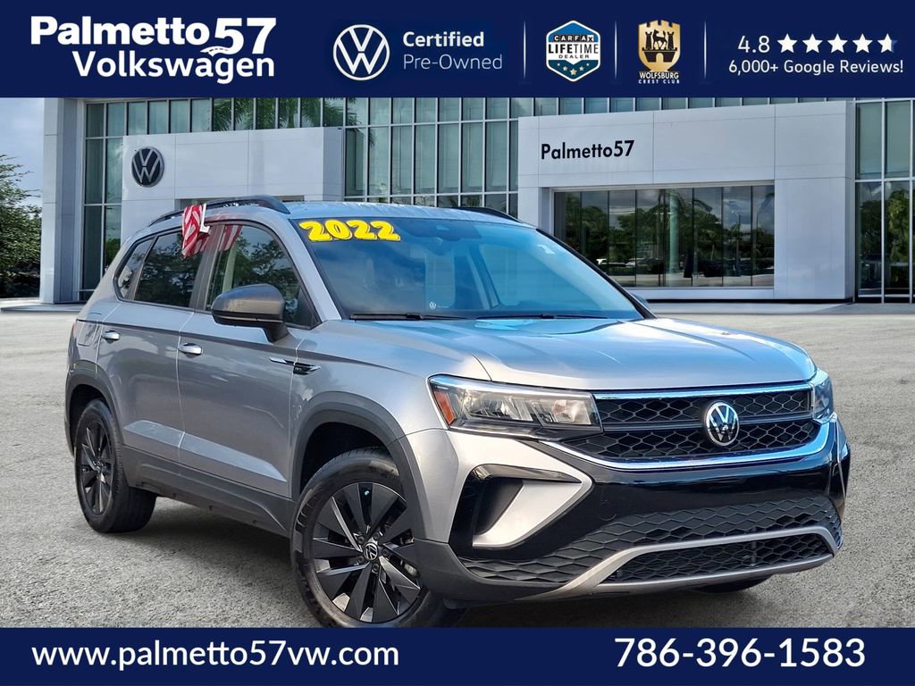 Certified 2022 Volkswagen Taos S w/ IQ Drive S Package