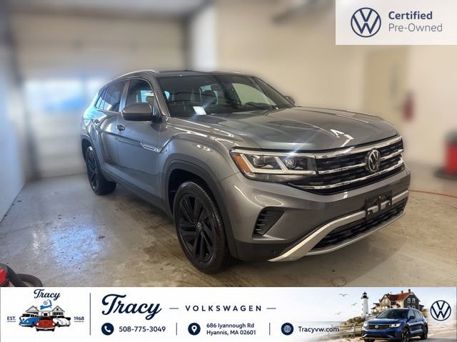 Certified 2023 Volkswagen Atlas Cross Sport SE w/ Panoramic Sunroof Package