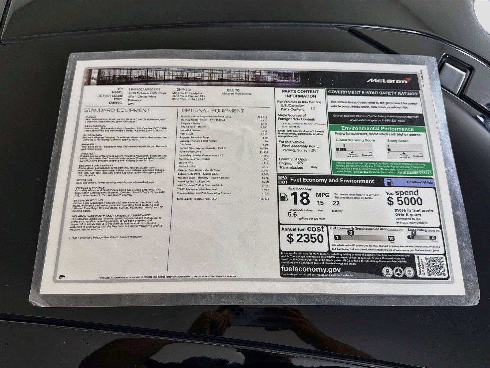 Used 2018 McLaren 720S Performance photo 40