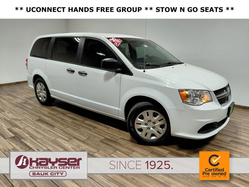 Certified 2020 Dodge Grand Caravan SE w/ UConnect Hands-Free Group