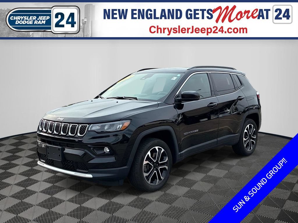 Certified 2024 Jeep Compass Limited w/ Sun and Sound Group