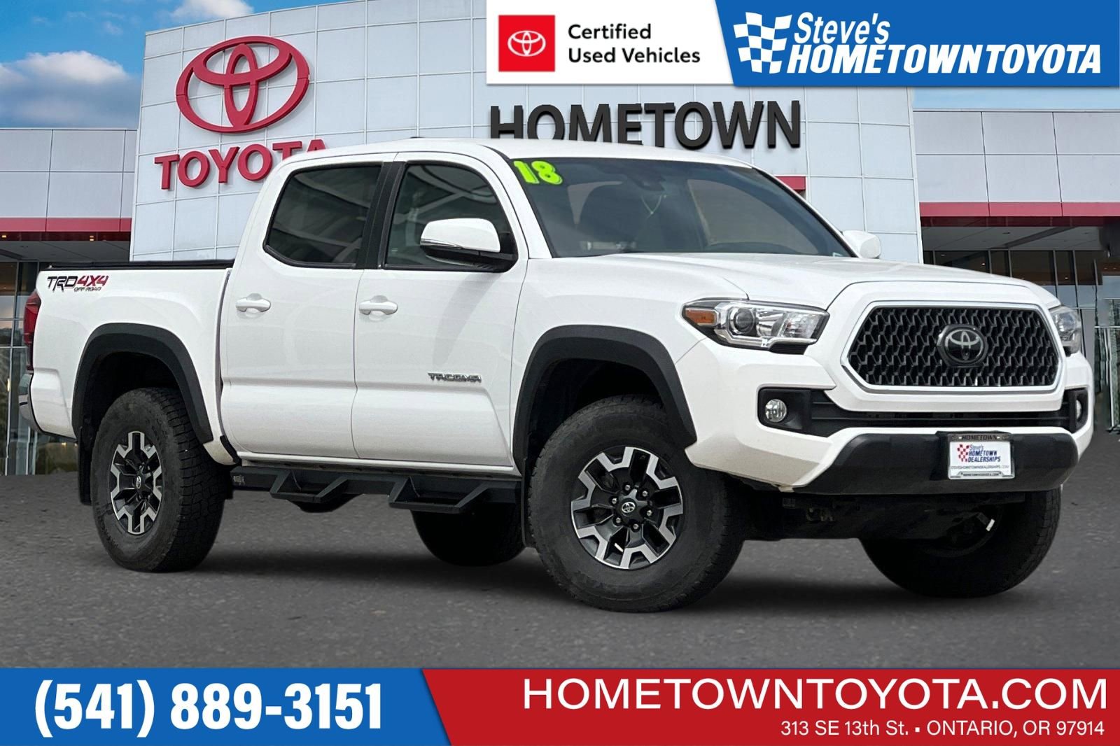 Certified 2018 Toyota Tacoma TRD Off-Road