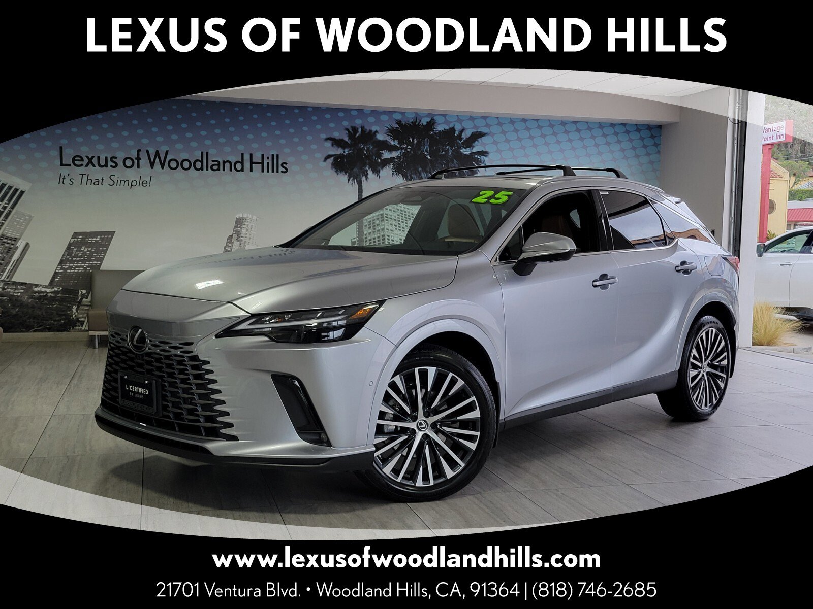 Certified 2025 Lexus RX 350 w/ Convenience Package