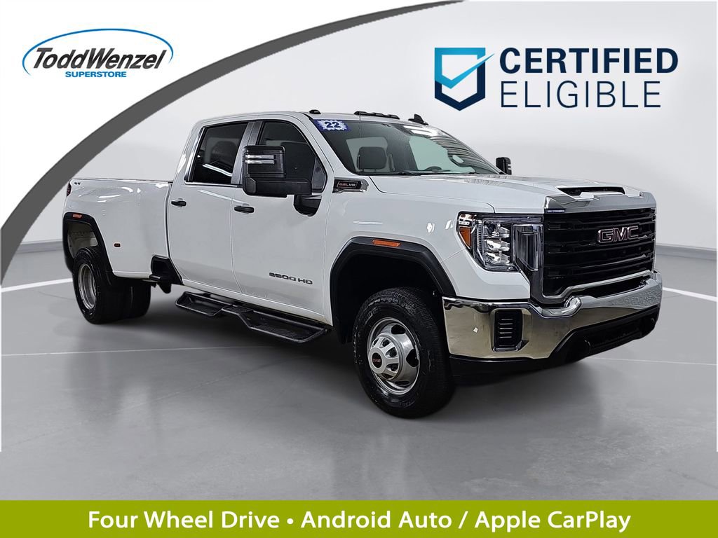 Certified 2022 GMC Sierra 3500 Pro w/ Convenience Package