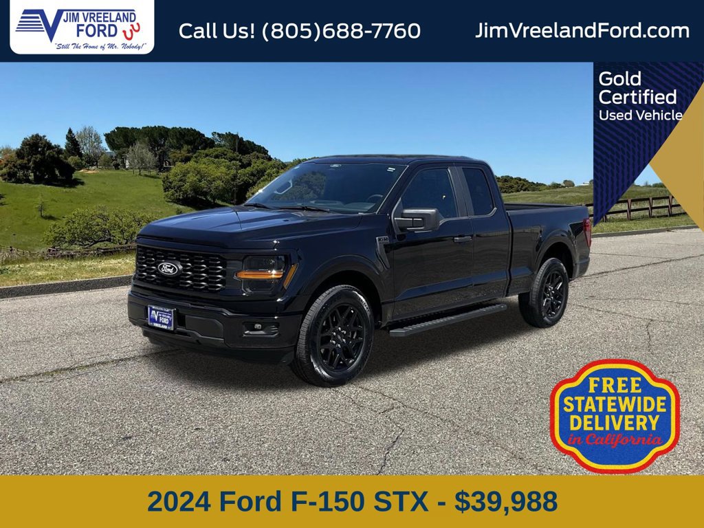 Used 2024 Ford F150 STX w/ STX Black Appearance Package