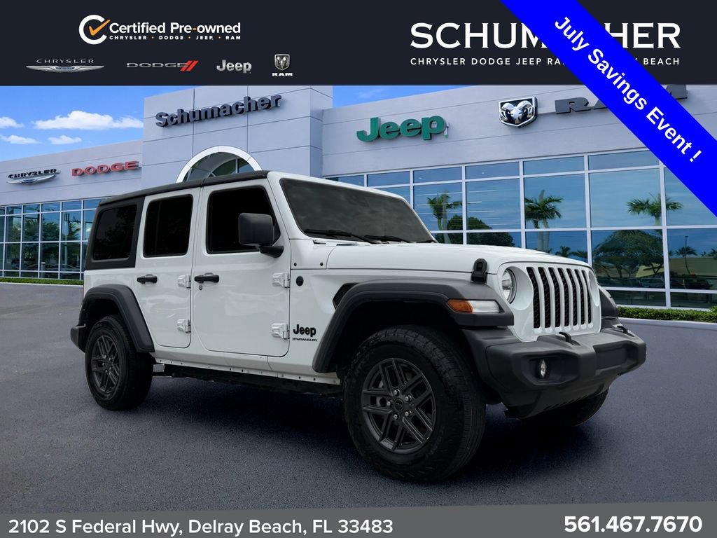 Used 2024 Jeep Wrangler Unlimited Sport