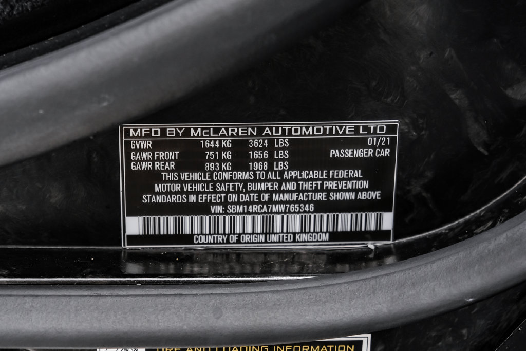 Used 2021 McLaren 765LT photo 61