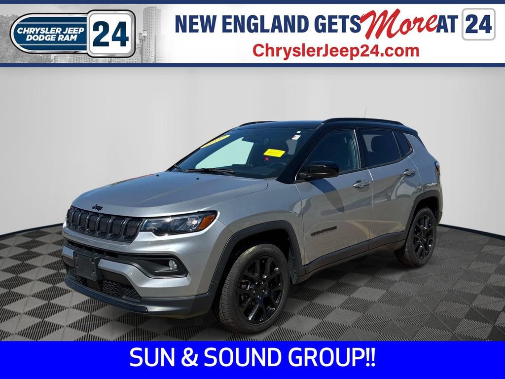 Certified 2022 Jeep Compass Latitude w/ Sun and Sound Group