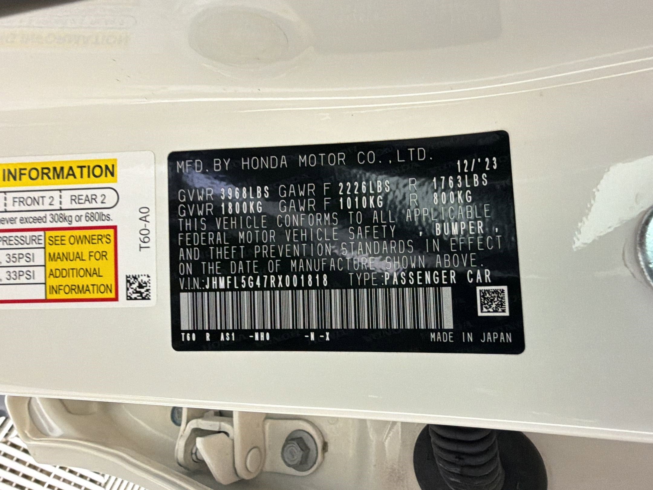 2024 Honda Civic Type R