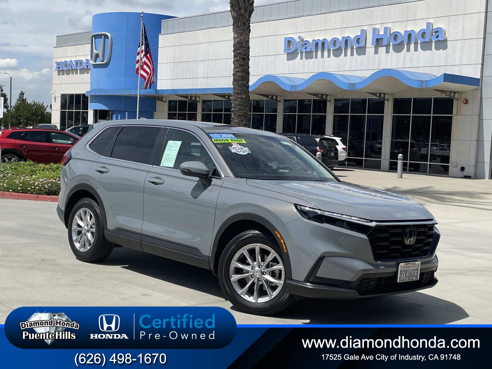 Certified 2025 Honda CR-V EX