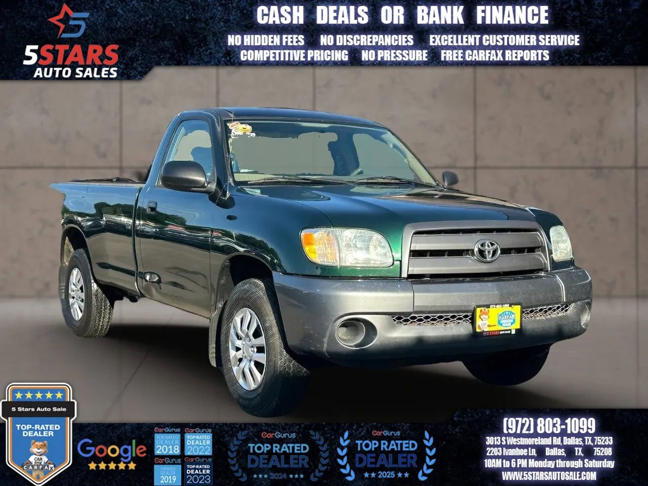 Used 2003 Toyota Tundra 2WD Regular Cab