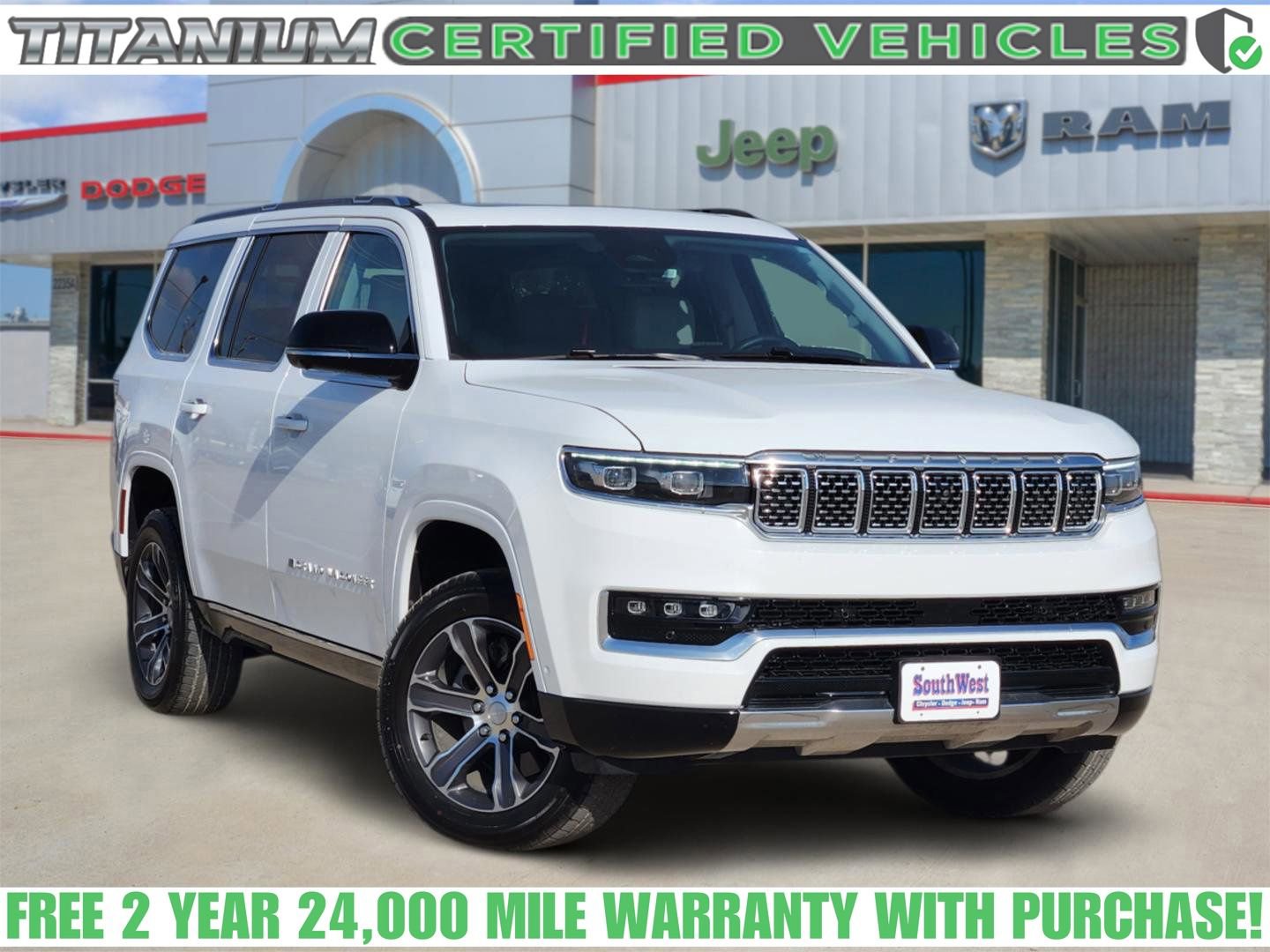 Used 2023 Jeep Grand Wagoneer 4WD w/ Flexible Seating Group