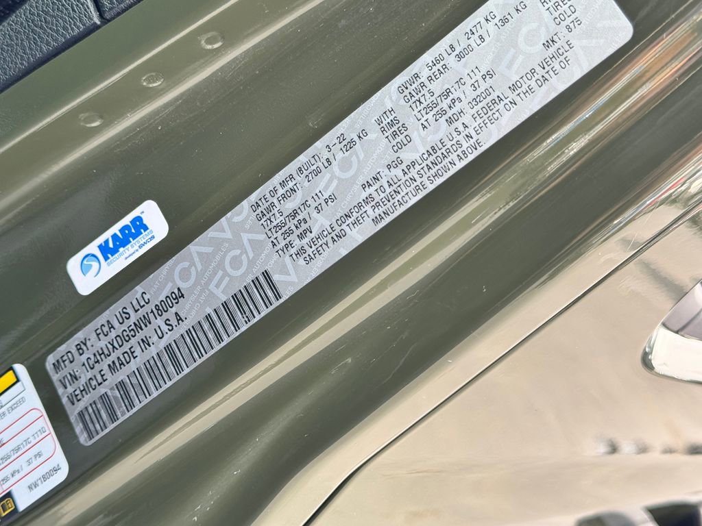 2022 Jeep Wrangler Unlimited Sport