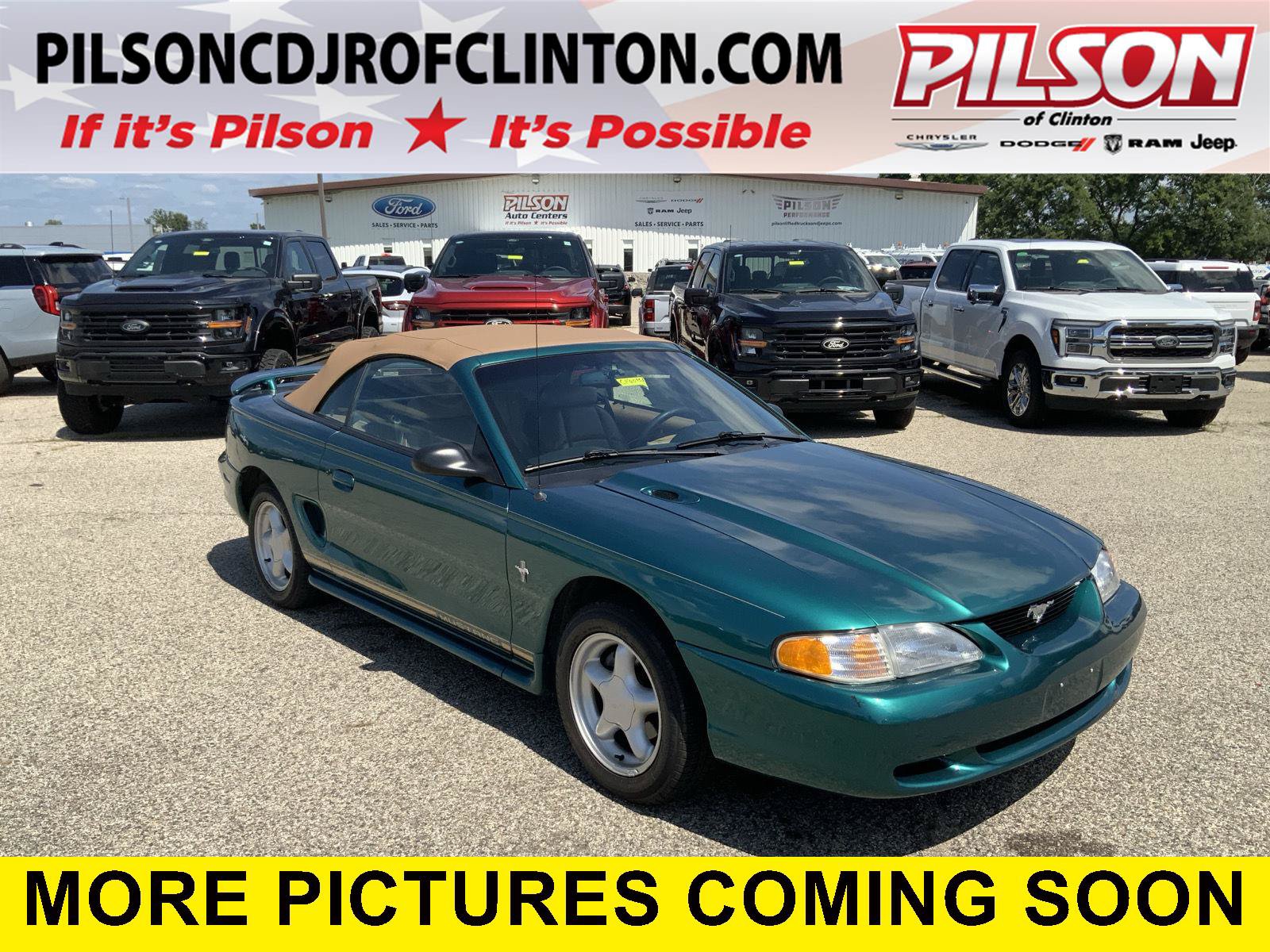 Used 1998 Ford Mustang Convertible