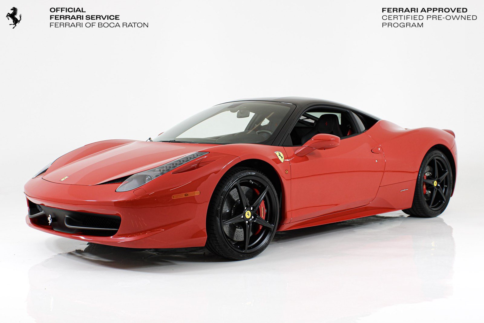 Certified 2015 Ferrari 458 Italia Coupe