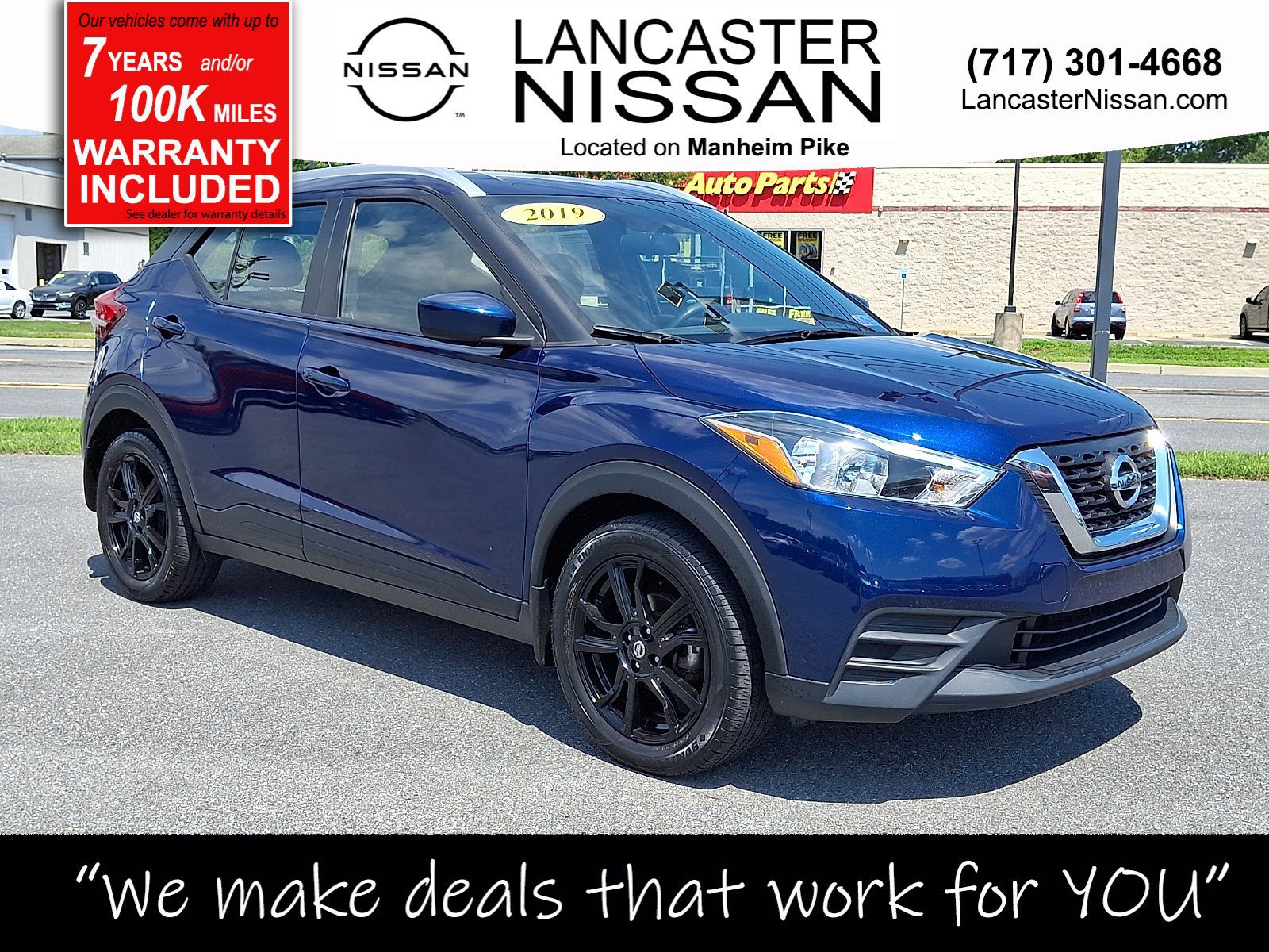 Used 2019 Nissan Kicks SV