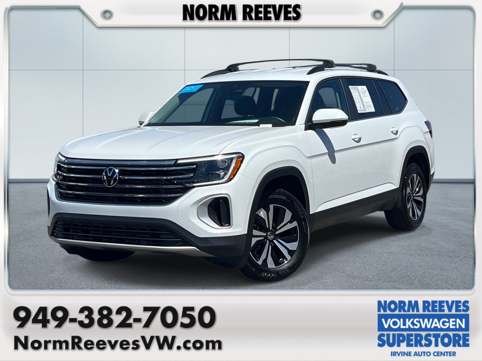 Certified 2025 Volkswagen Atlas SE