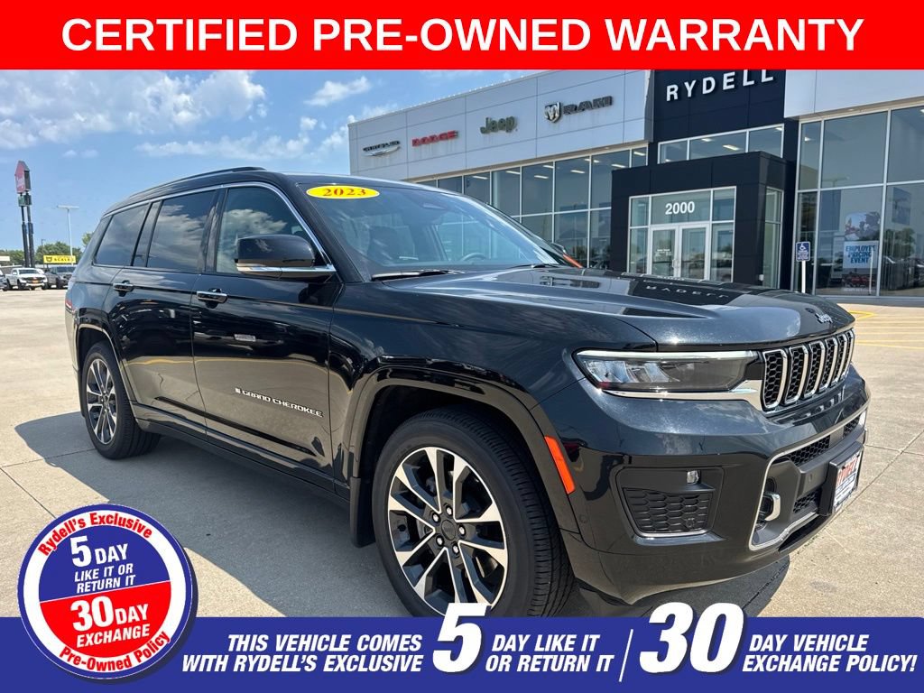 Certified 2023 Jeep Grand Cherokee L Overland w/ Luxury Tech Group IV