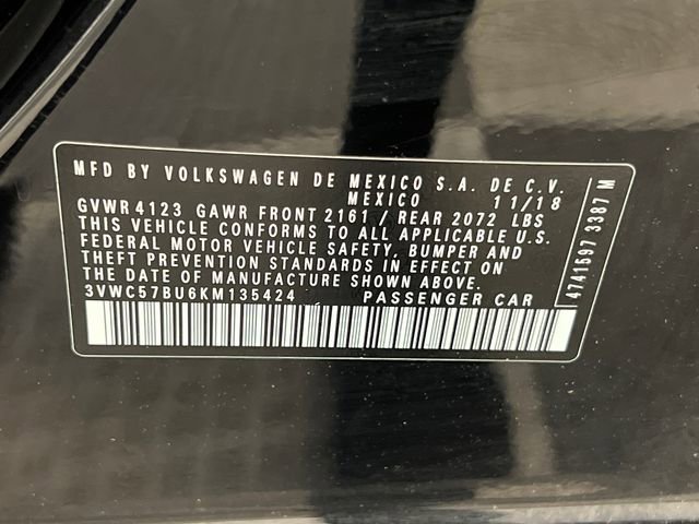 2019 Volkswagen Jetta S