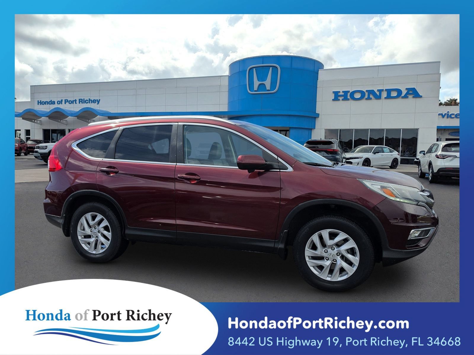 Used 2015 Honda CR-V EX-L