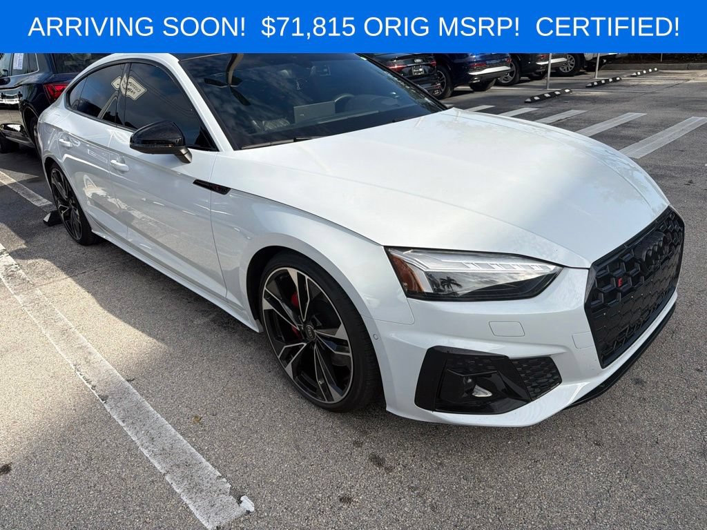 Certified 2024 Audi S5 Prestige w/ Prestige Package
