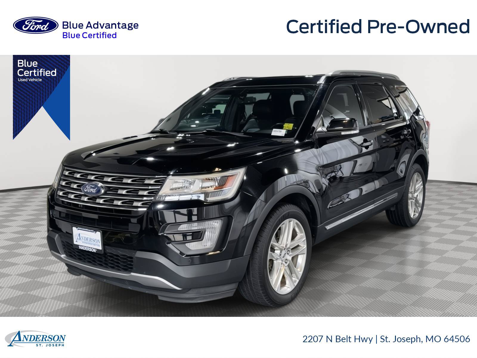 Certified 2017 Ford Explorer XLT w/ Equipment Group 202A