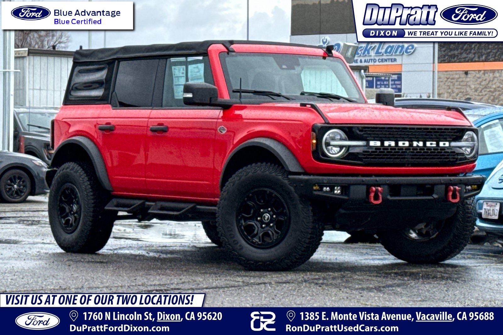 Certified 2022 Ford Bronco Wildtrak