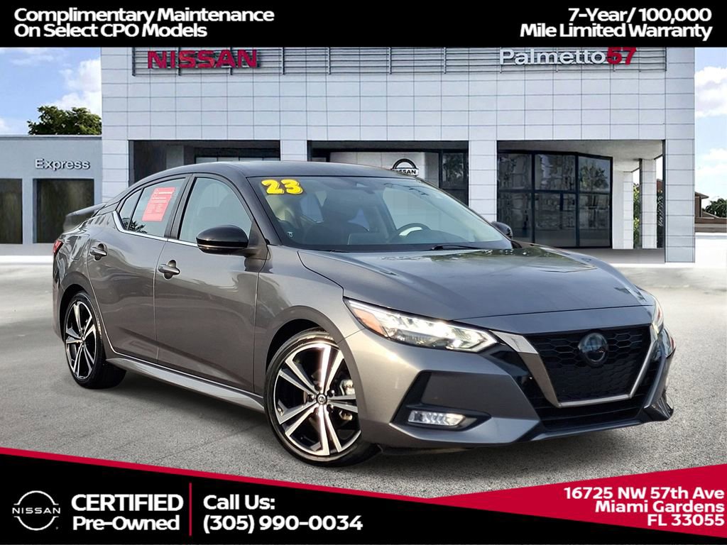 Certified 2023 Nissan Sentra SR