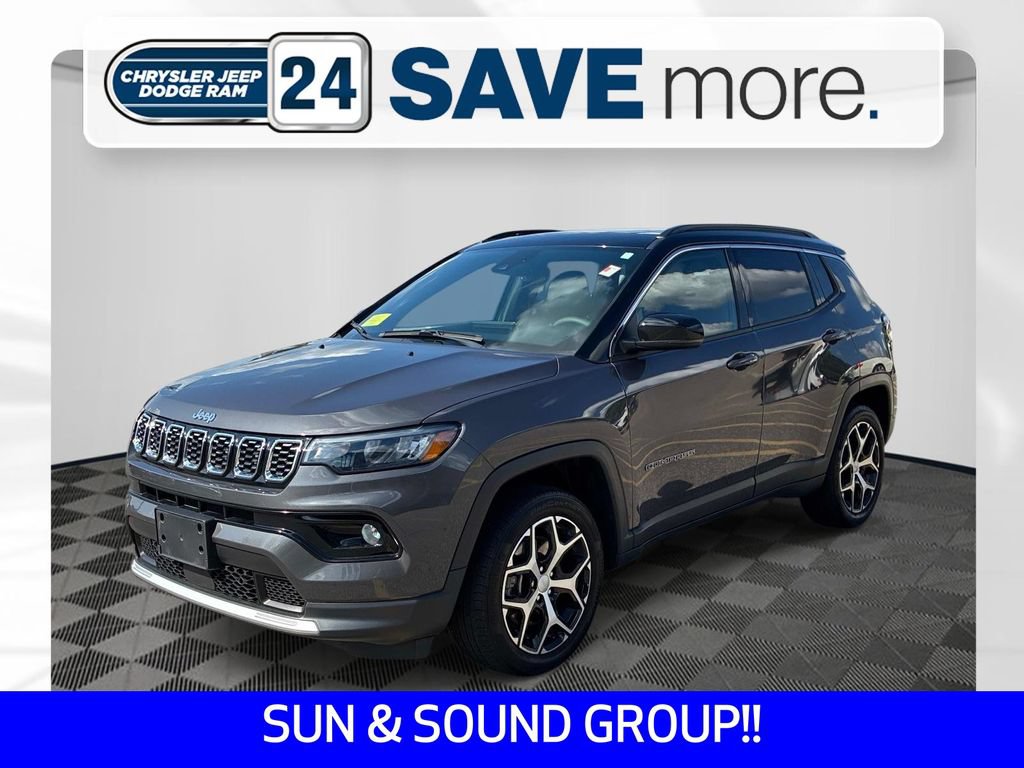 Used 2024 Jeep Compass Limited w/ Sun and Sound Group