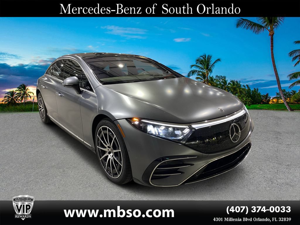 Certified 2022 Mercedes-Benz EQS 580 4MATIC Sedan