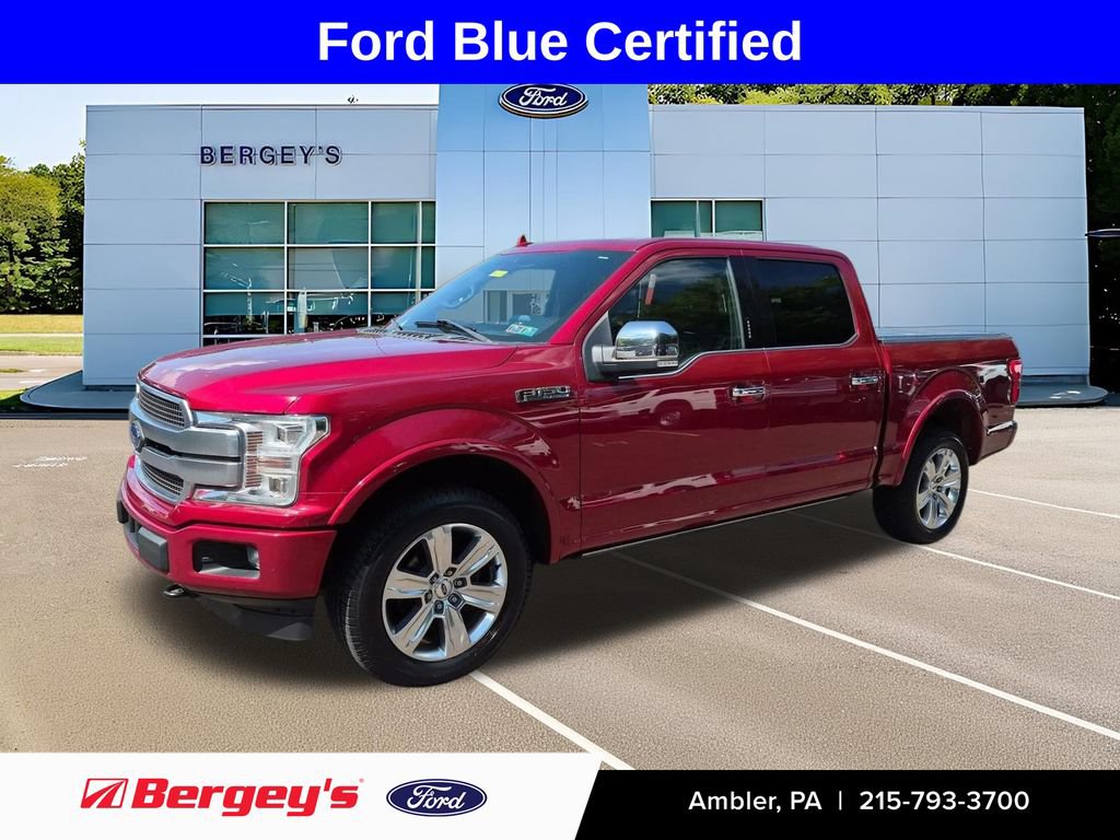 Certified 2018 Ford F150 Platinum w/ Equipment Group 701A Luxury