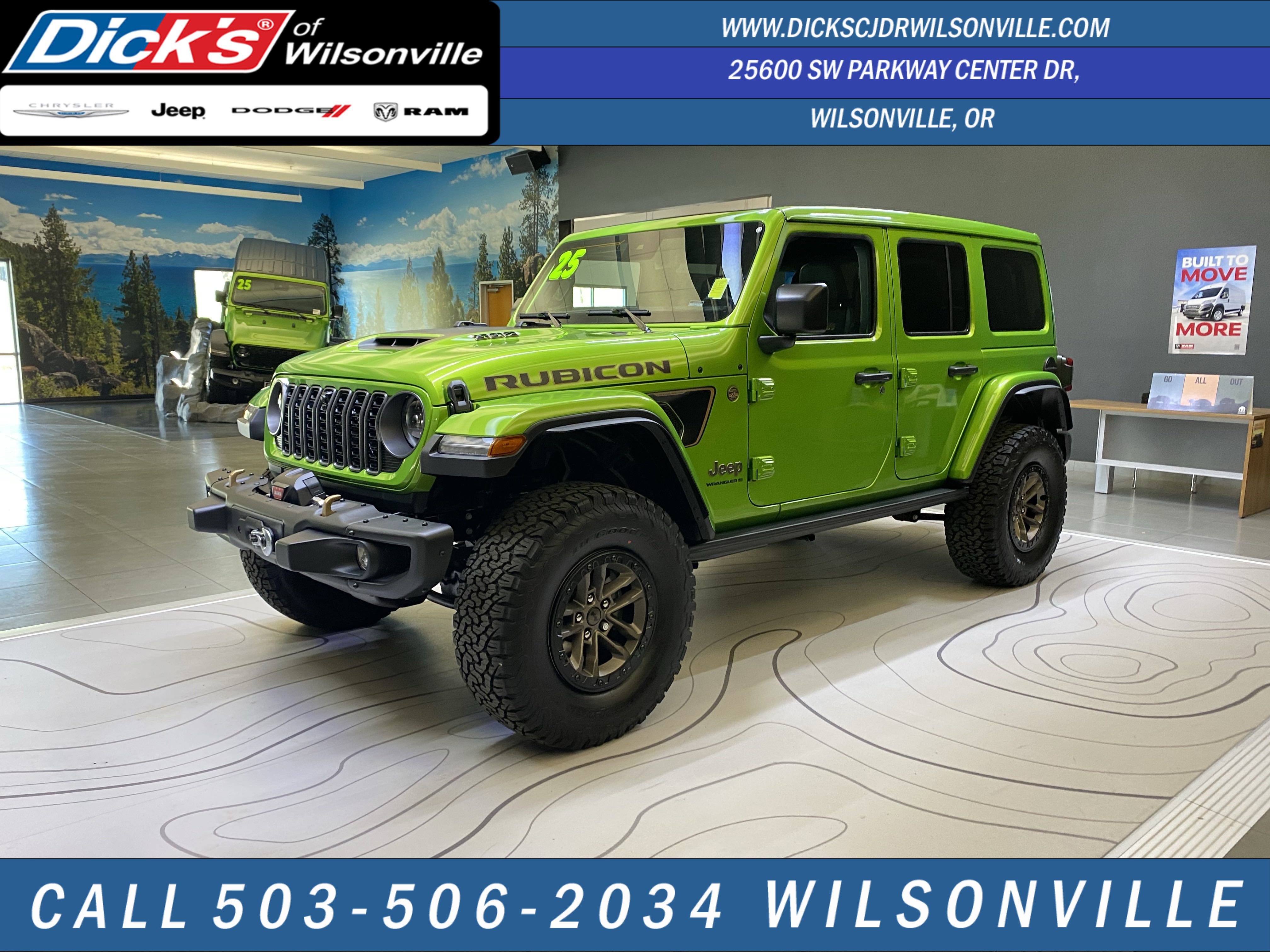 New 2025 Jeep Wrangler Unlimited Rubicon 392