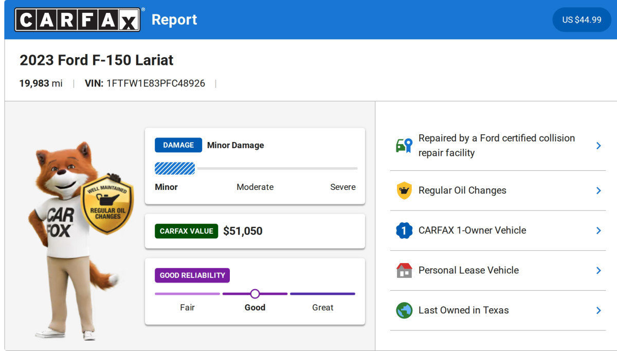 2023 Ford F150 Lariat
