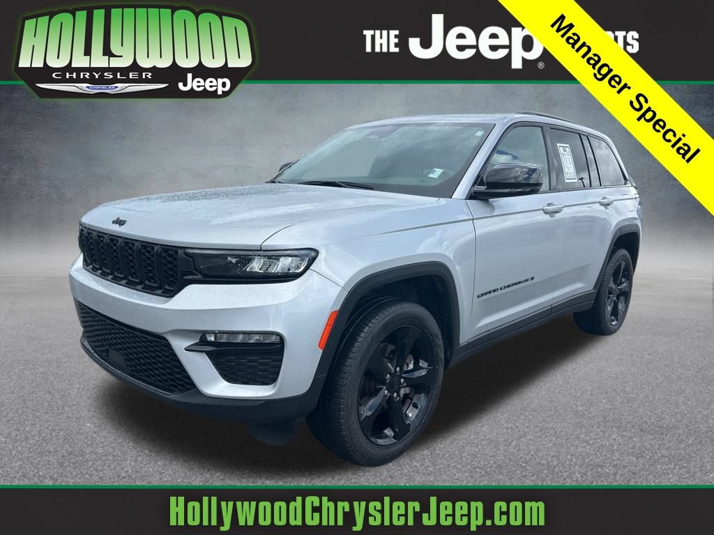 Certified 2024 Jeep Grand Cherokee Limited w/ Black Appearance Package