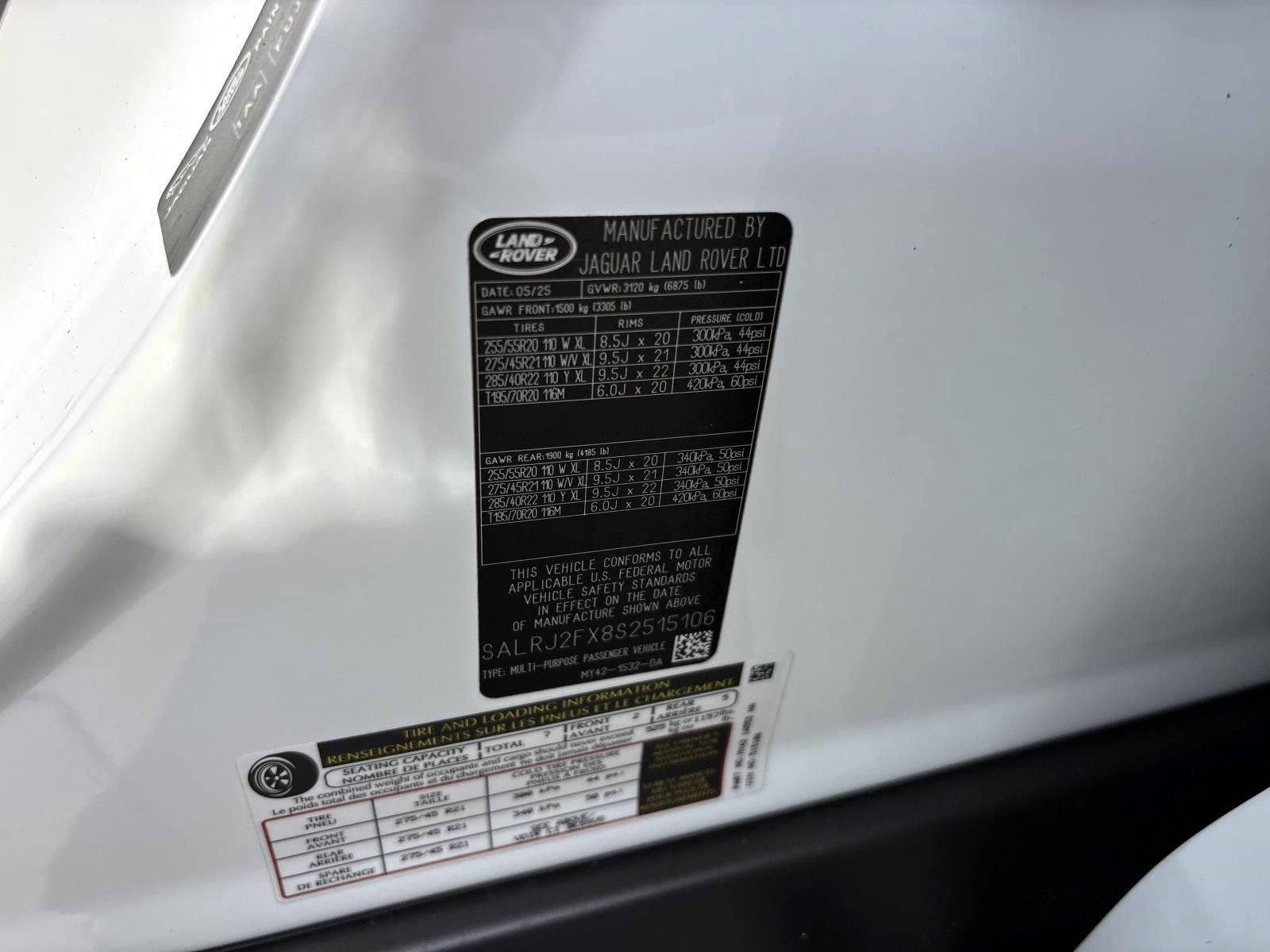 2025 Land Rover Discovery S