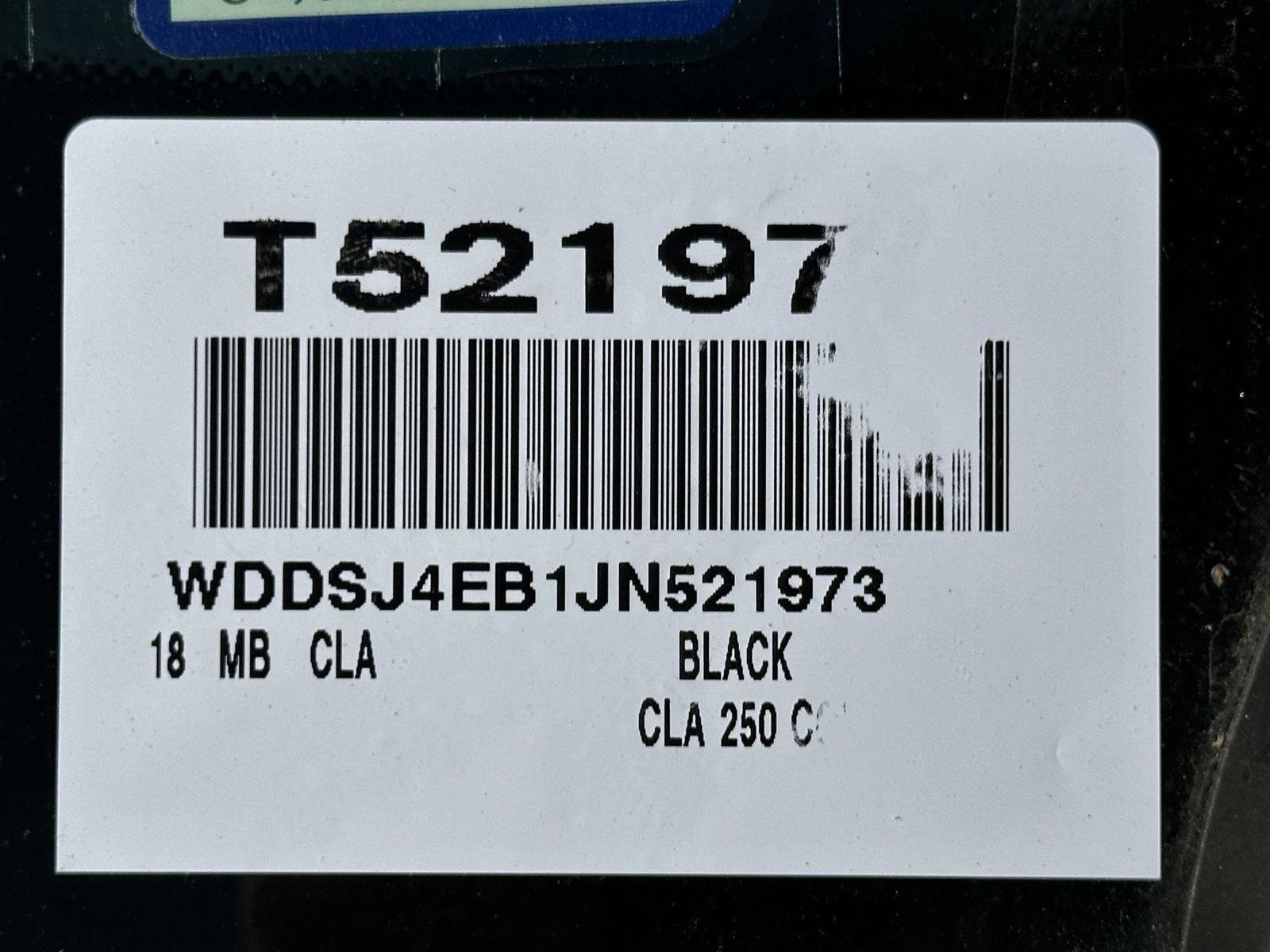 2018 Mercedes-Benz CLA 250