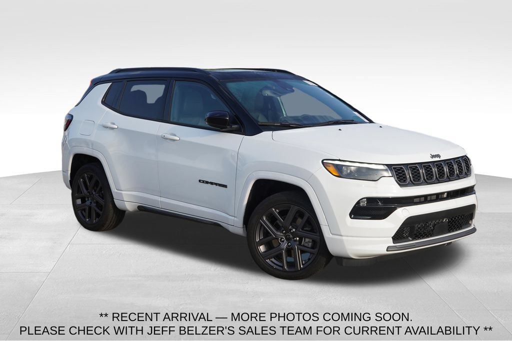 Certified 2025 Jeep Compass Limited w/ High Altitude Package