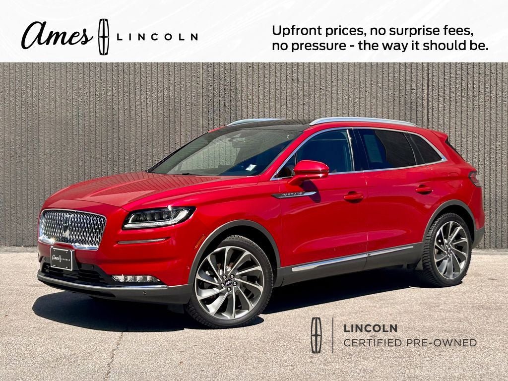 Used 2021 Lincoln Nautilus Reserve w/ Equipment Group 202A