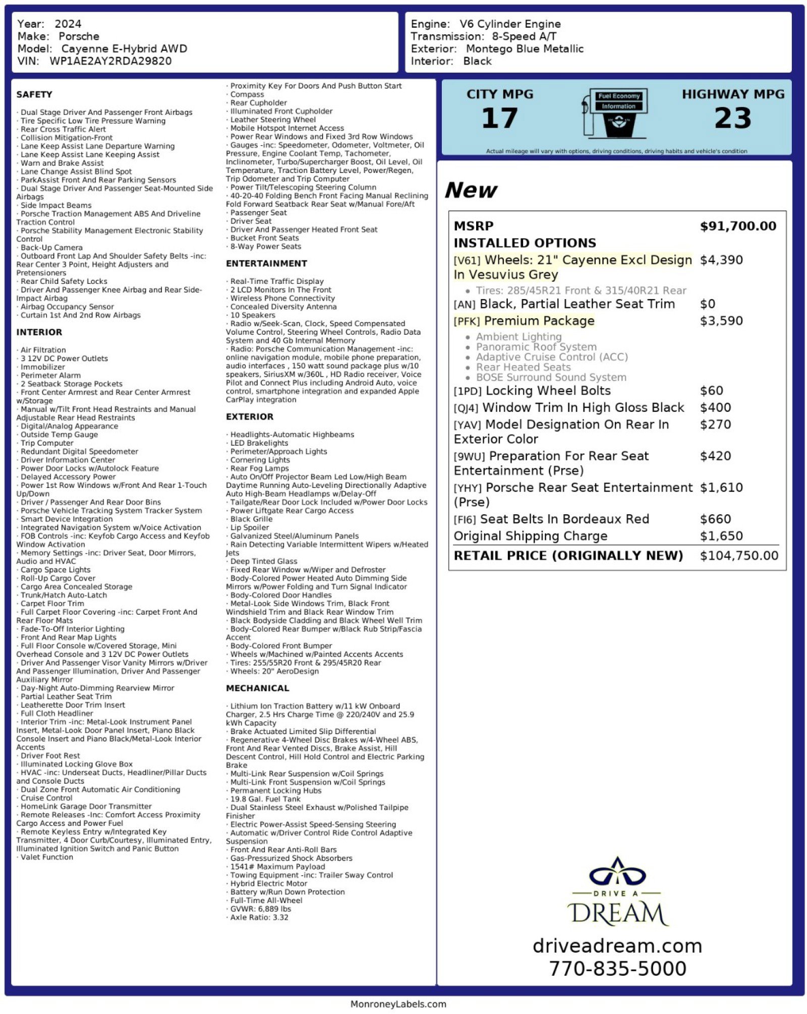 2024 Porsche Cayenne