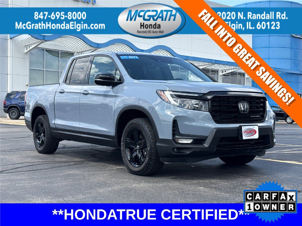 Certified 2023 Honda Ridgeline Black Edition