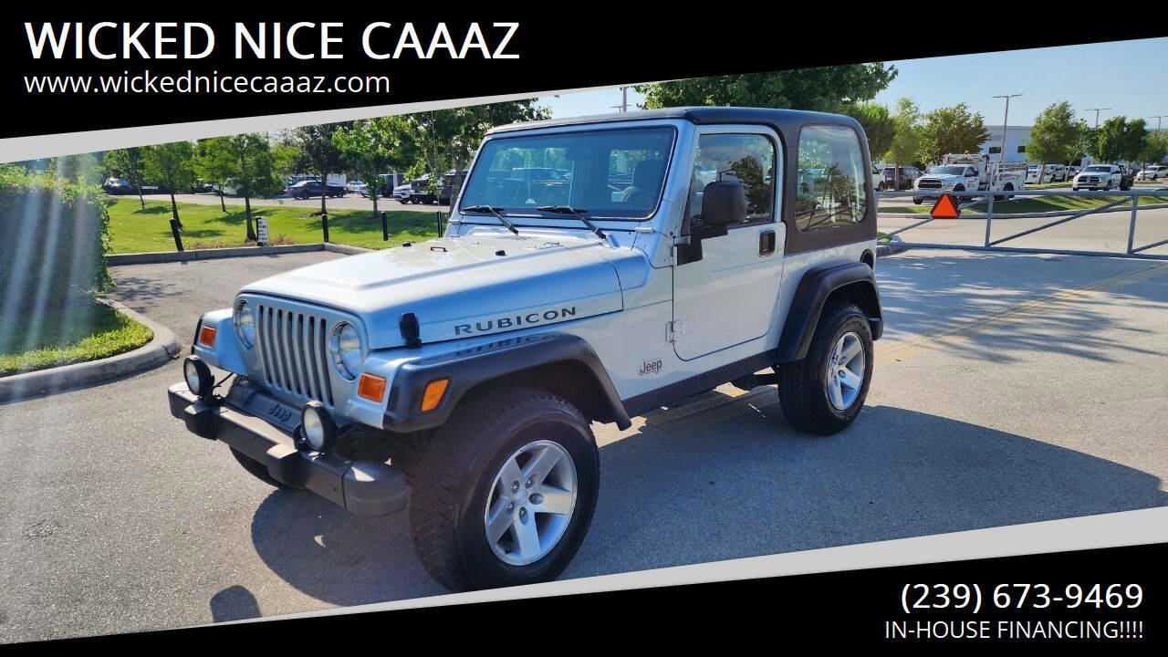 Used 2003 Jeep Wrangler Rubicon