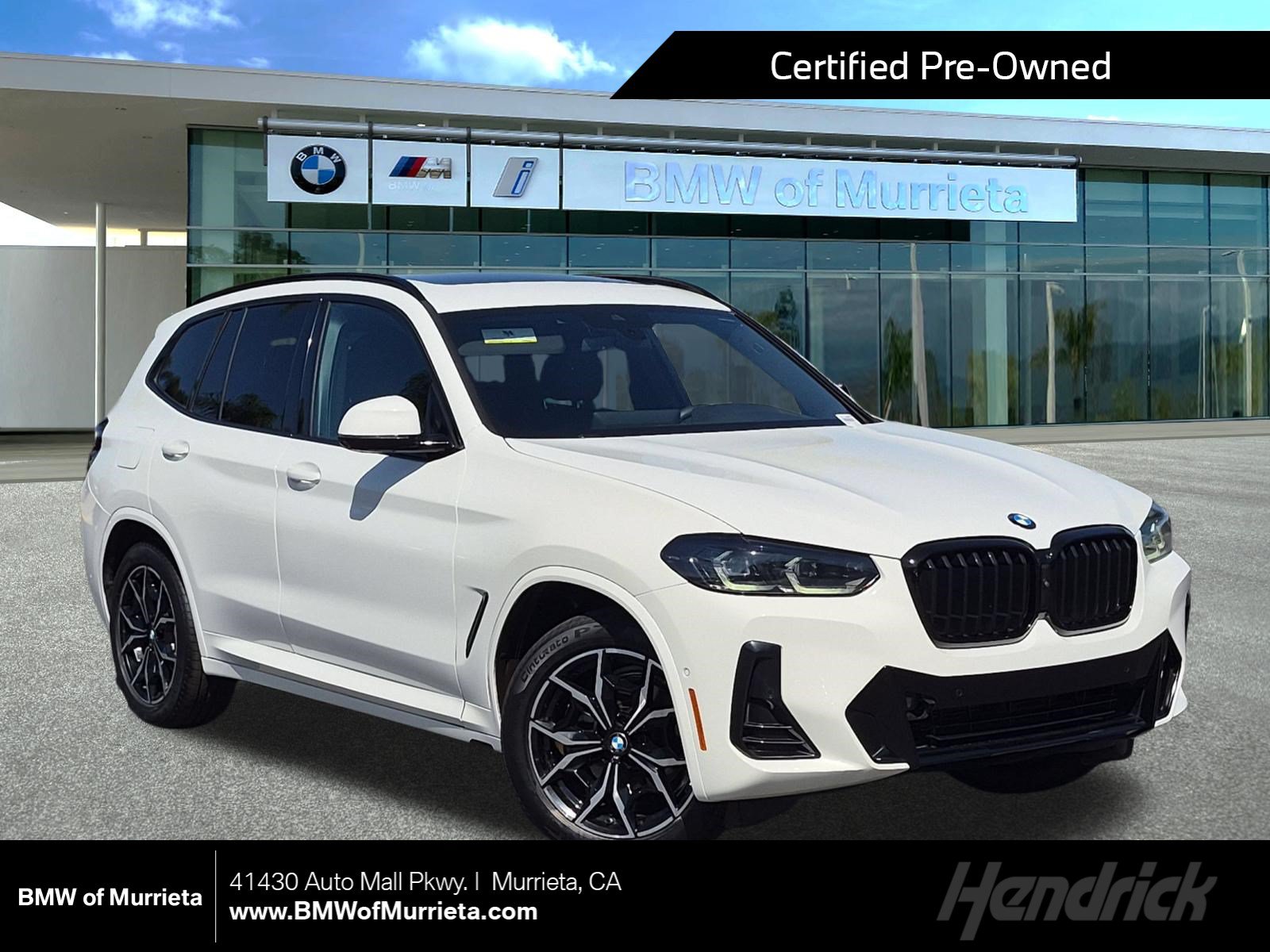 Certified 2023 BMW X3 sDrive30i w/ M Sport Package