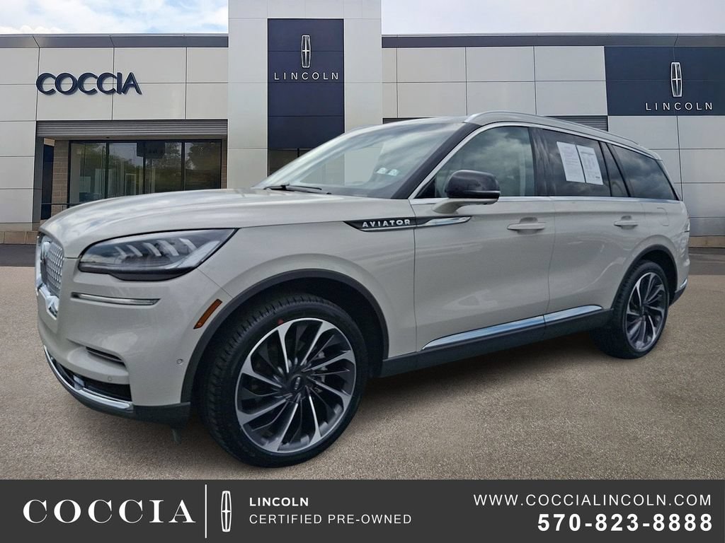 Certified 2023 Lincoln Aviator Reserve w/ Equipment Group 201A