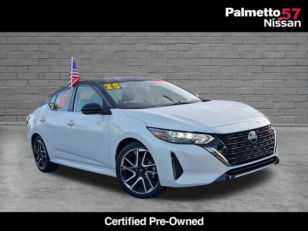 Certified 2025 Nissan Sentra SR