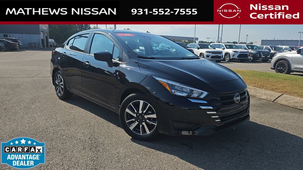 Certified 2025 Nissan Versa SV w/ Trunk Package